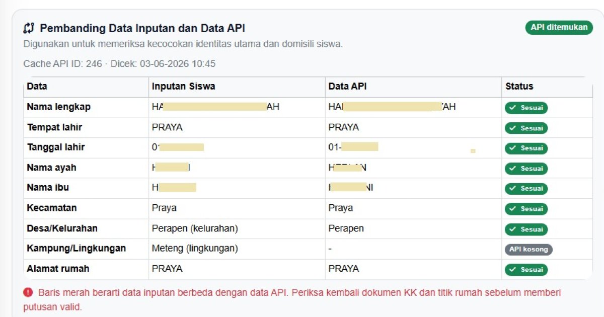 Verifikasi Biodata dan Berkas Calon Murid Baru Dilakukan Melalui Aplikasi SIaPSPMB